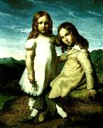 Theodore   Gericault les enfants dedreux Germany oil painting artist